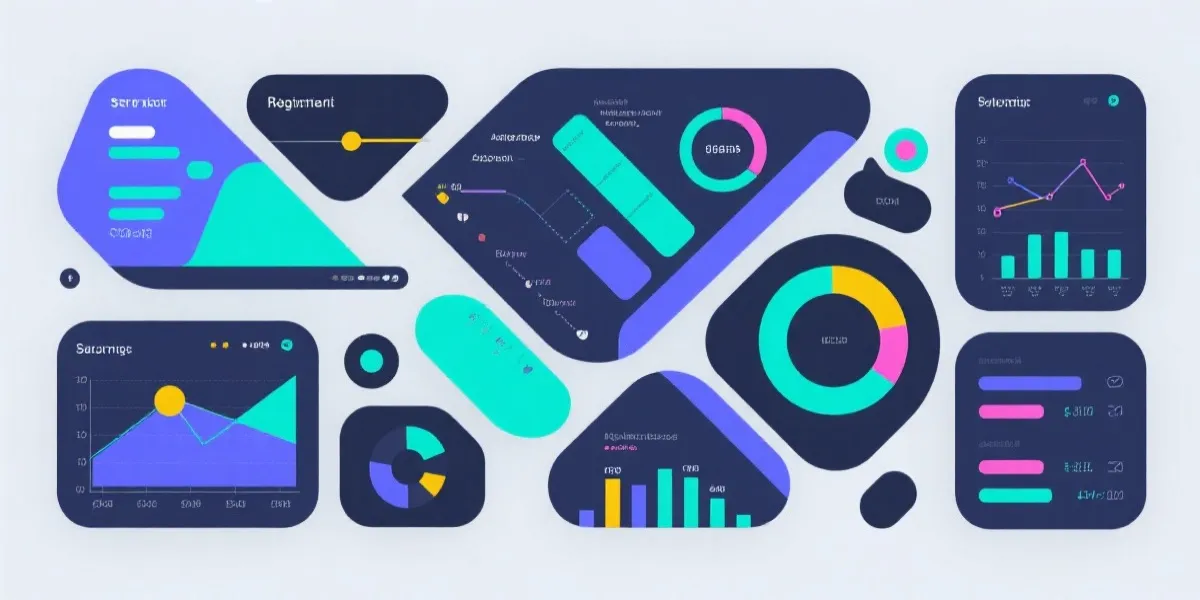 数据看板示意图